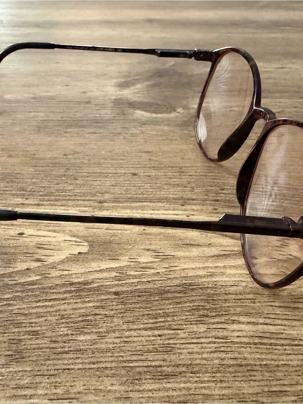 Carbon 22 Polaris Eyeglasses Frames Only Plastic  Demi-Amber  Amber/Brown
